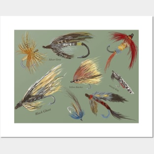 Fly Fishing with Hand Tied flies! Posters and Art